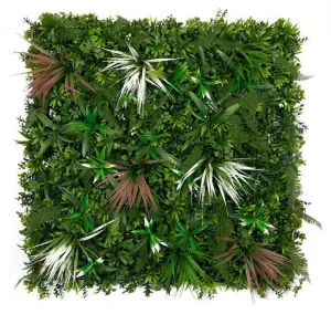 3600-JJ Artificial Vertical Garden Indoor & Outdoor 1 mtr* 1 mtr  (Pack of 3 Tiles, Area covered-  32.28 Sq. ft )