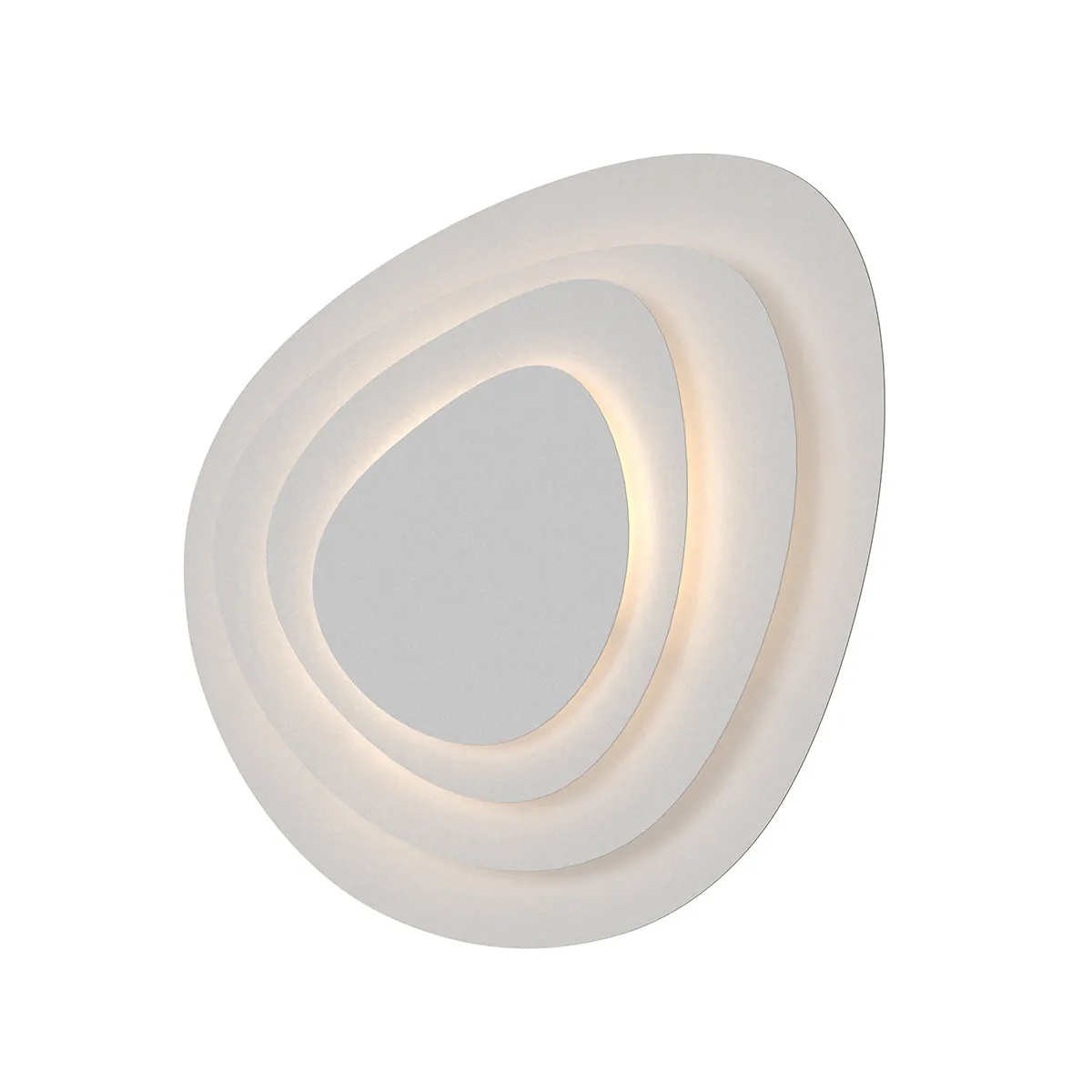 Abstract Panels Wall Sconce