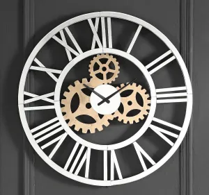 Acilia Mirrored Wall Clock