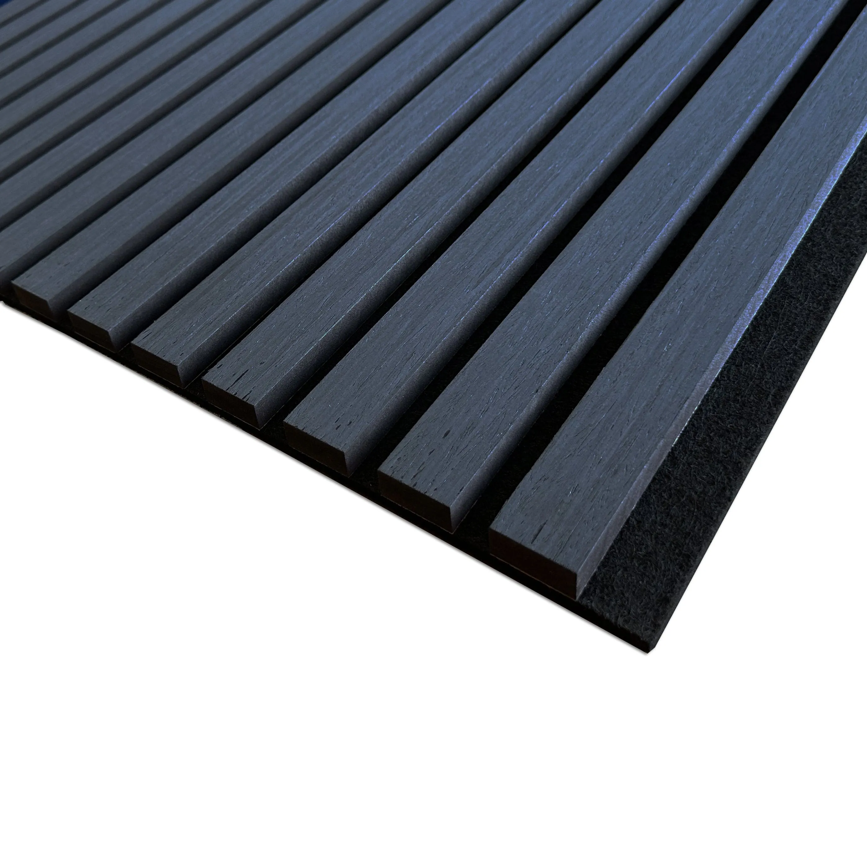 ambi-wall Acoustic Timber Slat Wall Panel | 2.4m Ebony Oak