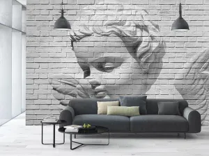 Angel Brick Wall Mural