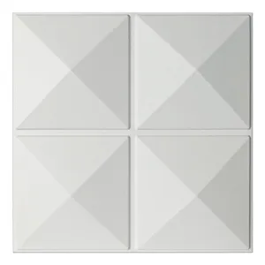 Art3d Decorative 3D Panels in Modern Wall Design, Square, 32 Feet