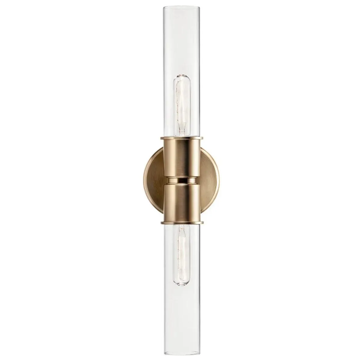 Aviv 24" 2-Lights Wall Sconce, Bronze Finish