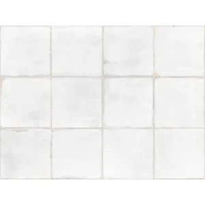 Barn White porcelain tile 15x15cm