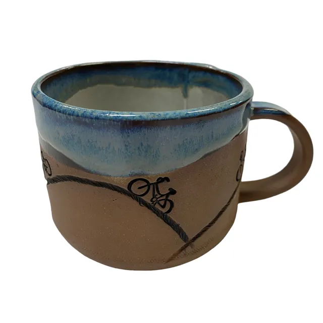 Bicycle Ceramic Soup Mug