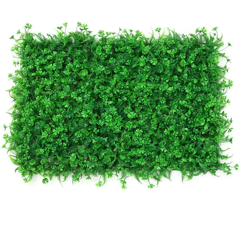 Bulk 12pcs Artificial Boxwood Panels Grass Wall Mat Backdrop UV Protected Wholesale