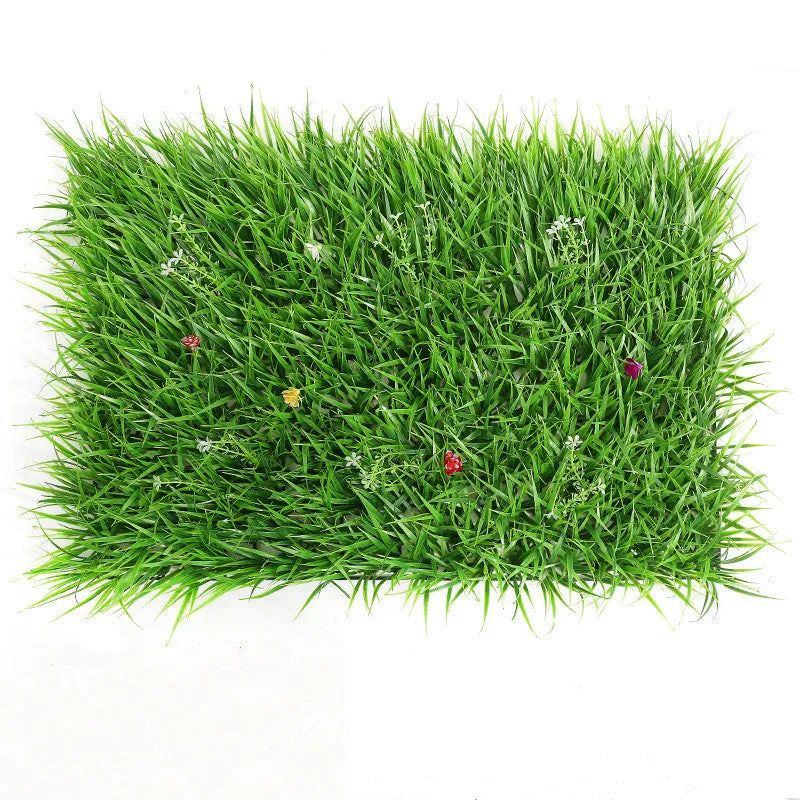 Bulk 12pcs Artificial Boxwood Panels Grass Wall Mat Backdrop UV Protected Wholesale