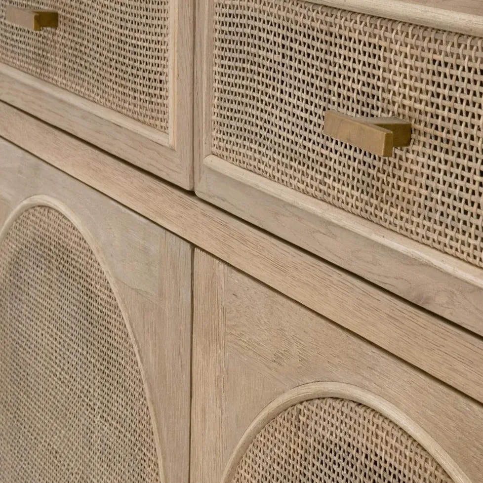 Cane Media Cabinet