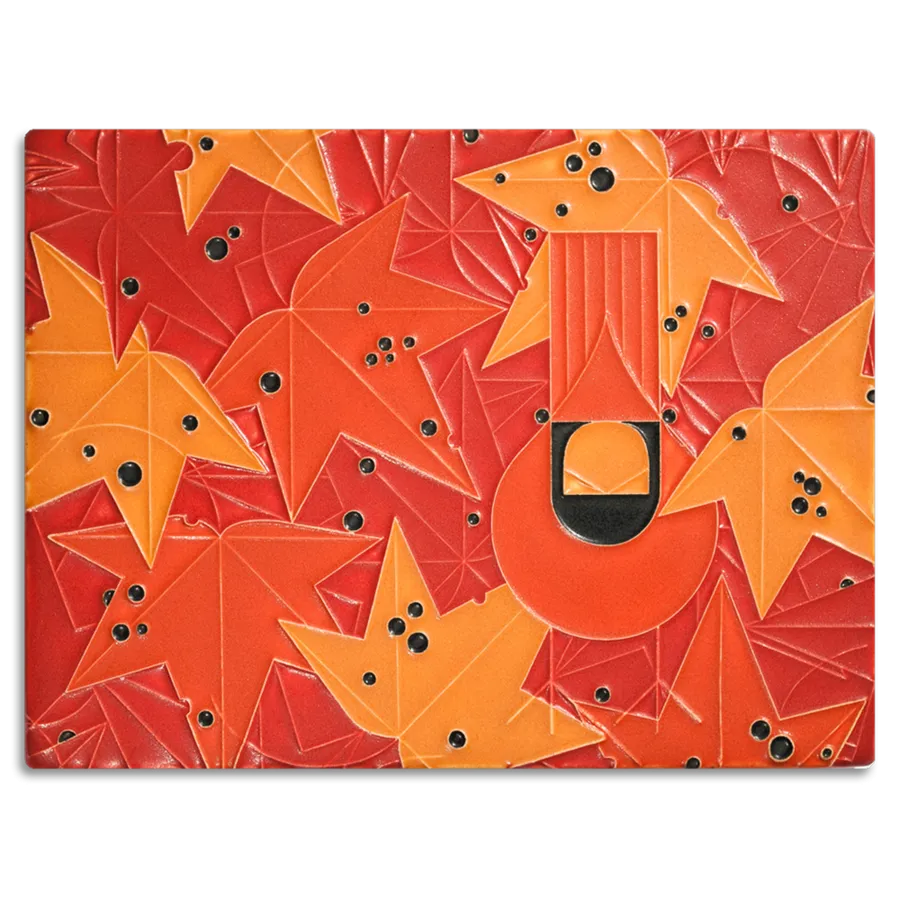 Charley Harper 6x8 Under the Sweetgum Art Tile