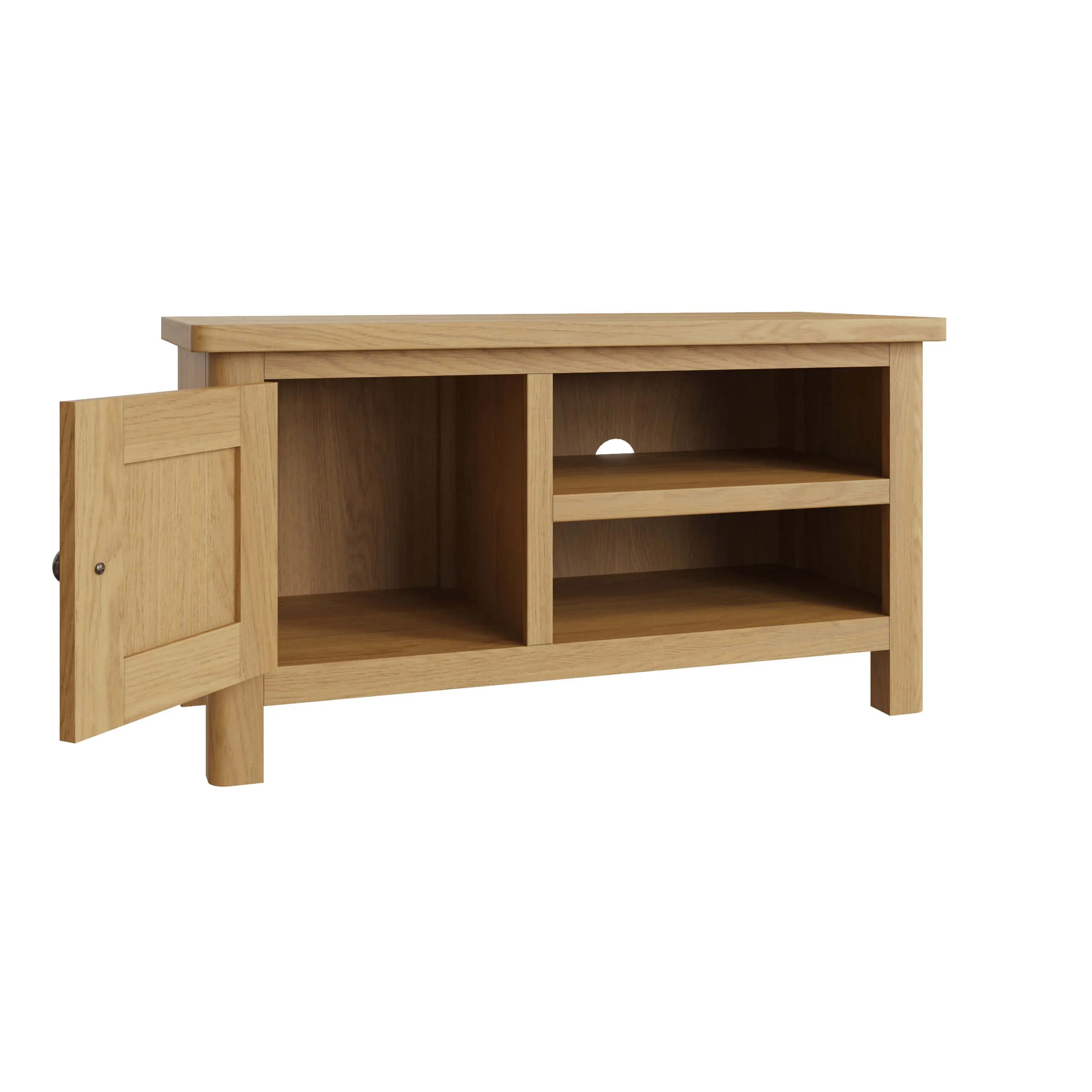 Clara Rustic Oak TV Unit