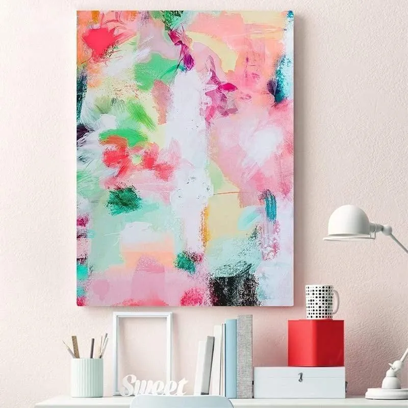 Colorful Modern Abstract Painting Wall Art Decor Poster