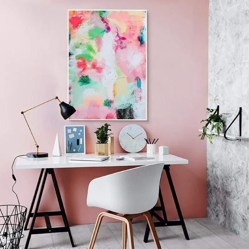 Colorful Modern Abstract Painting Wall Art Decor Poster