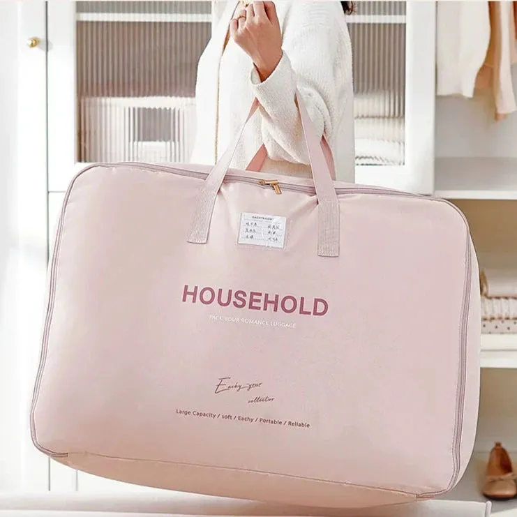 Cozy Pastel Large Storage Bag