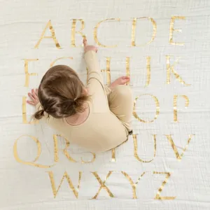 English <br> Alphabet Blanket©