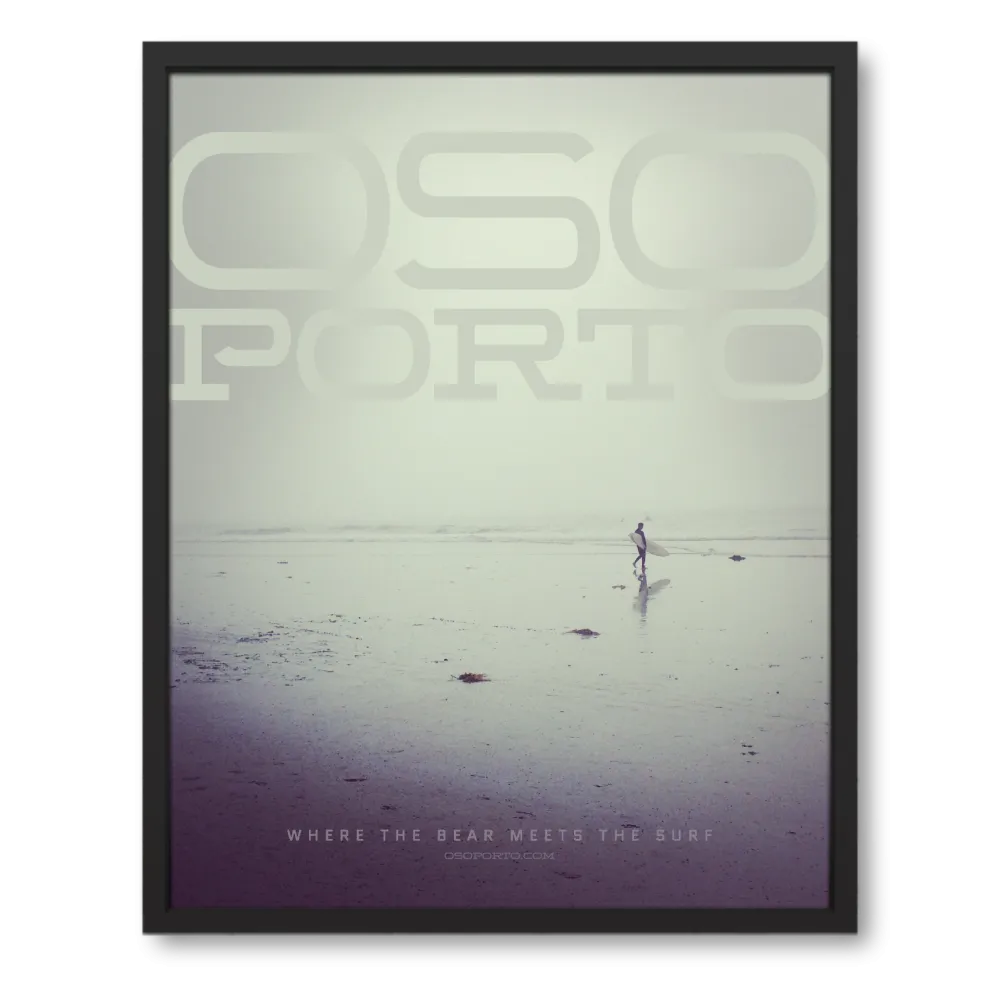 Fog Surf art poster