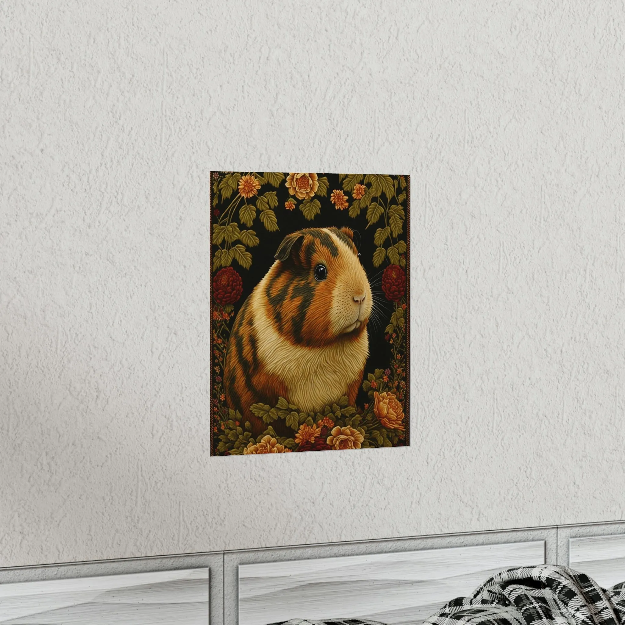 Guinea Pig Garden Premium Matte Vertical Posters