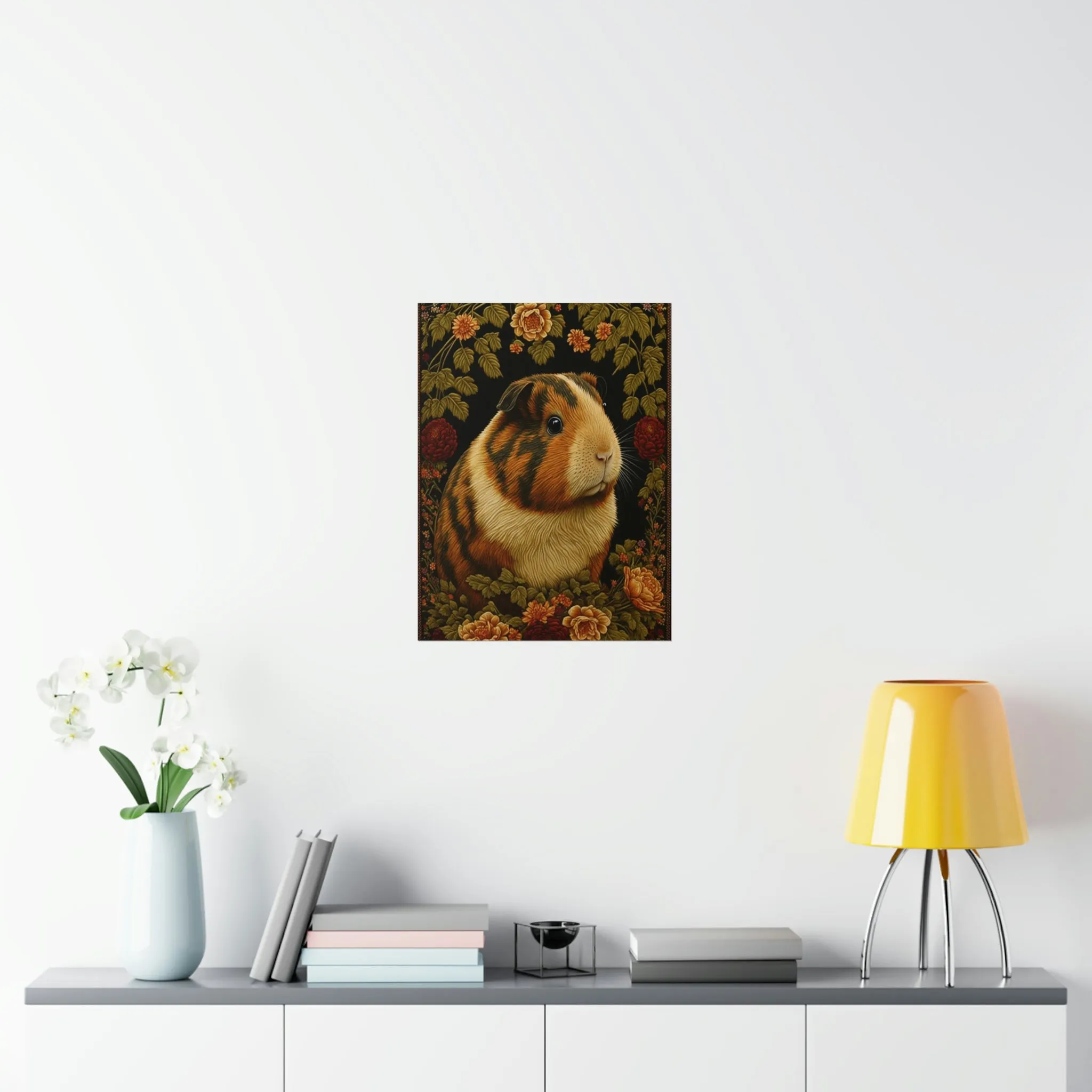 Guinea Pig Garden Premium Matte Vertical Posters