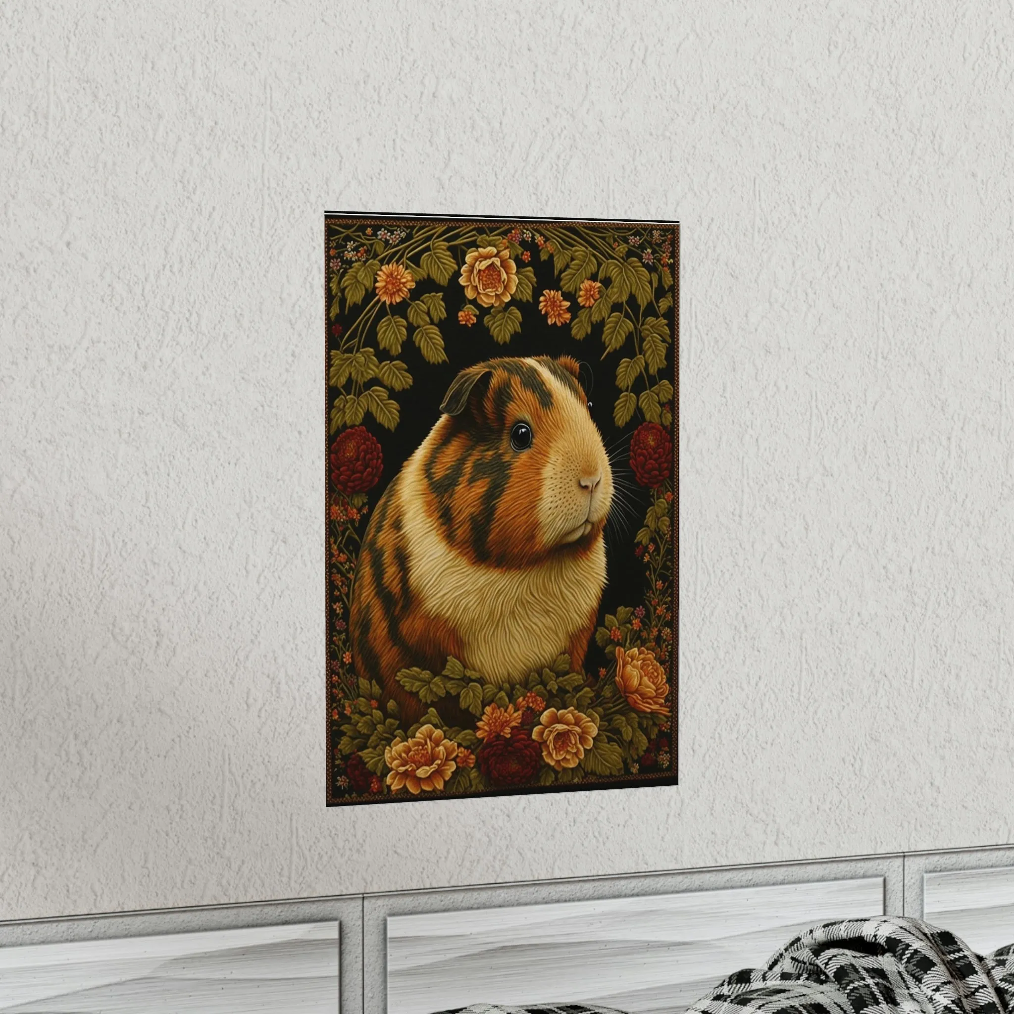 Guinea Pig Garden Premium Matte Vertical Posters