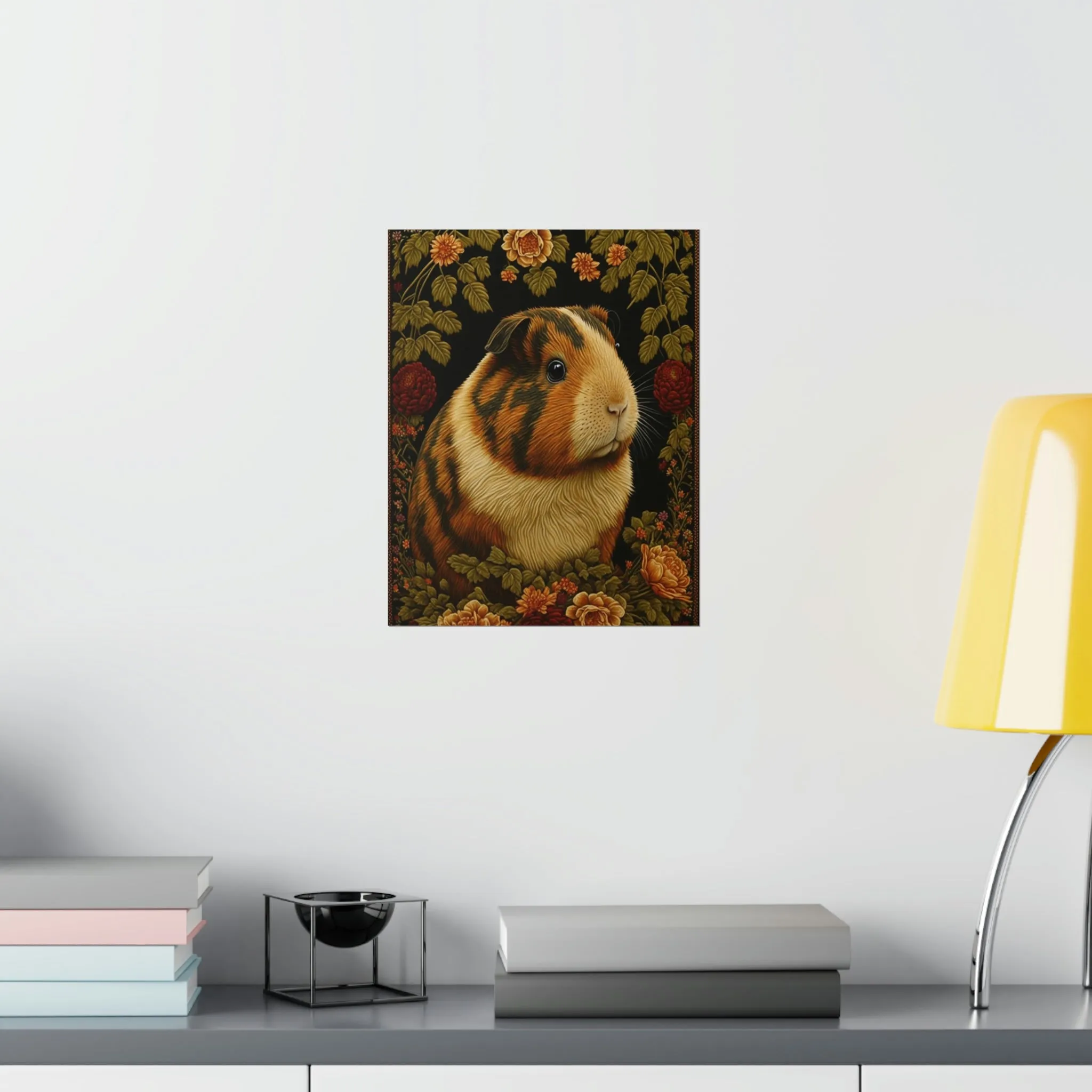 Guinea Pig Garden Premium Matte Vertical Posters