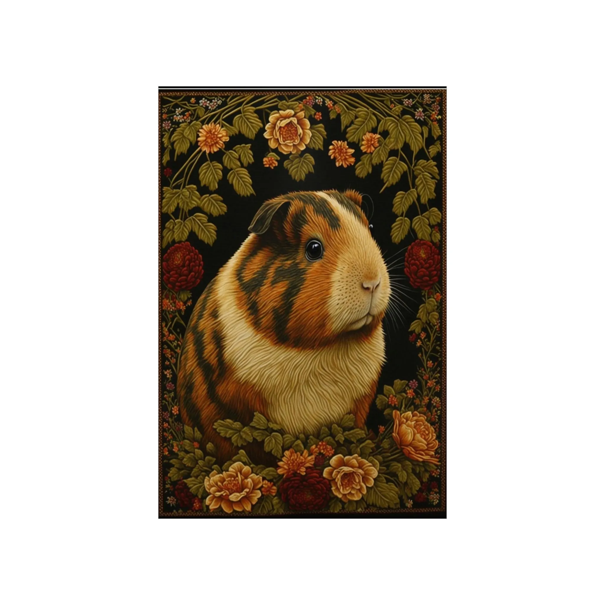 Guinea Pig Garden Premium Matte Vertical Posters