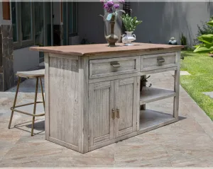 Horizon Soild Wood Kitchen Island