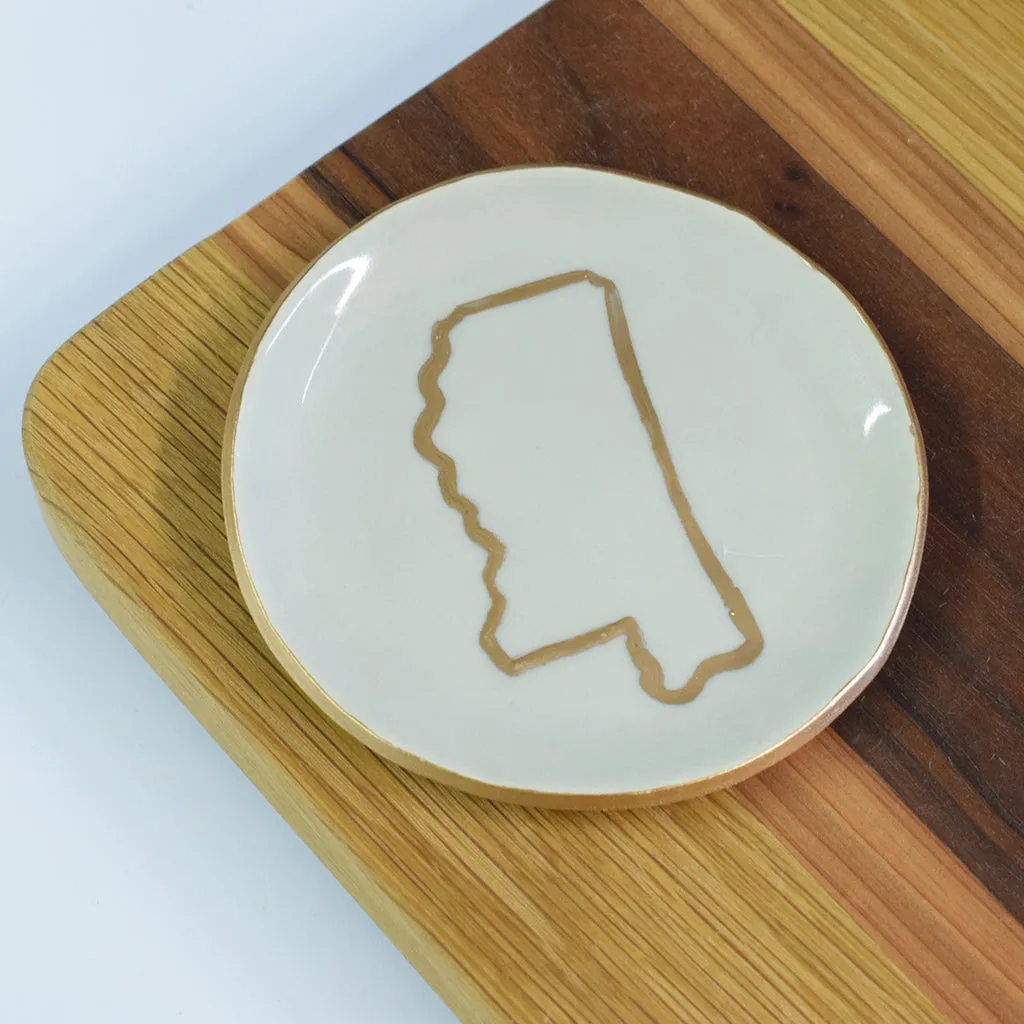 Ice Large Mississippi Ring Dish