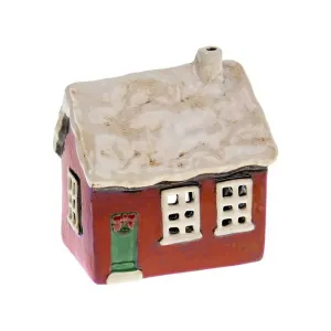 Joe Davies 14cm Village Pottery Cottage Tealight Holder