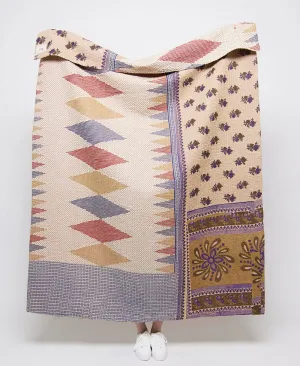 Kantha Quilt Throw - No. 240601