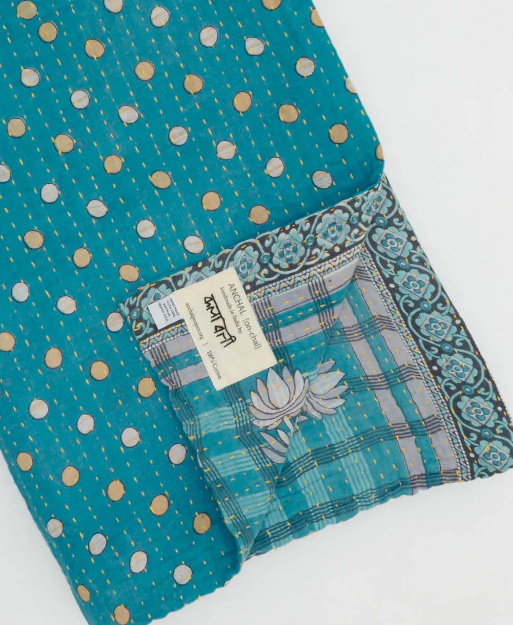 Kantha Quilt Throw - No. 240627