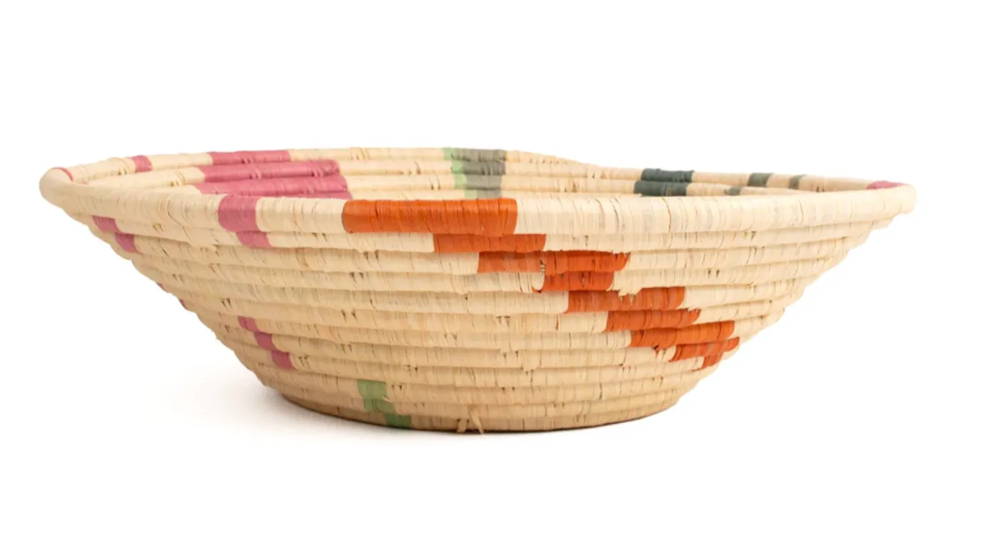 Kazi :: 12 Bloom Woven Bowl - Flora