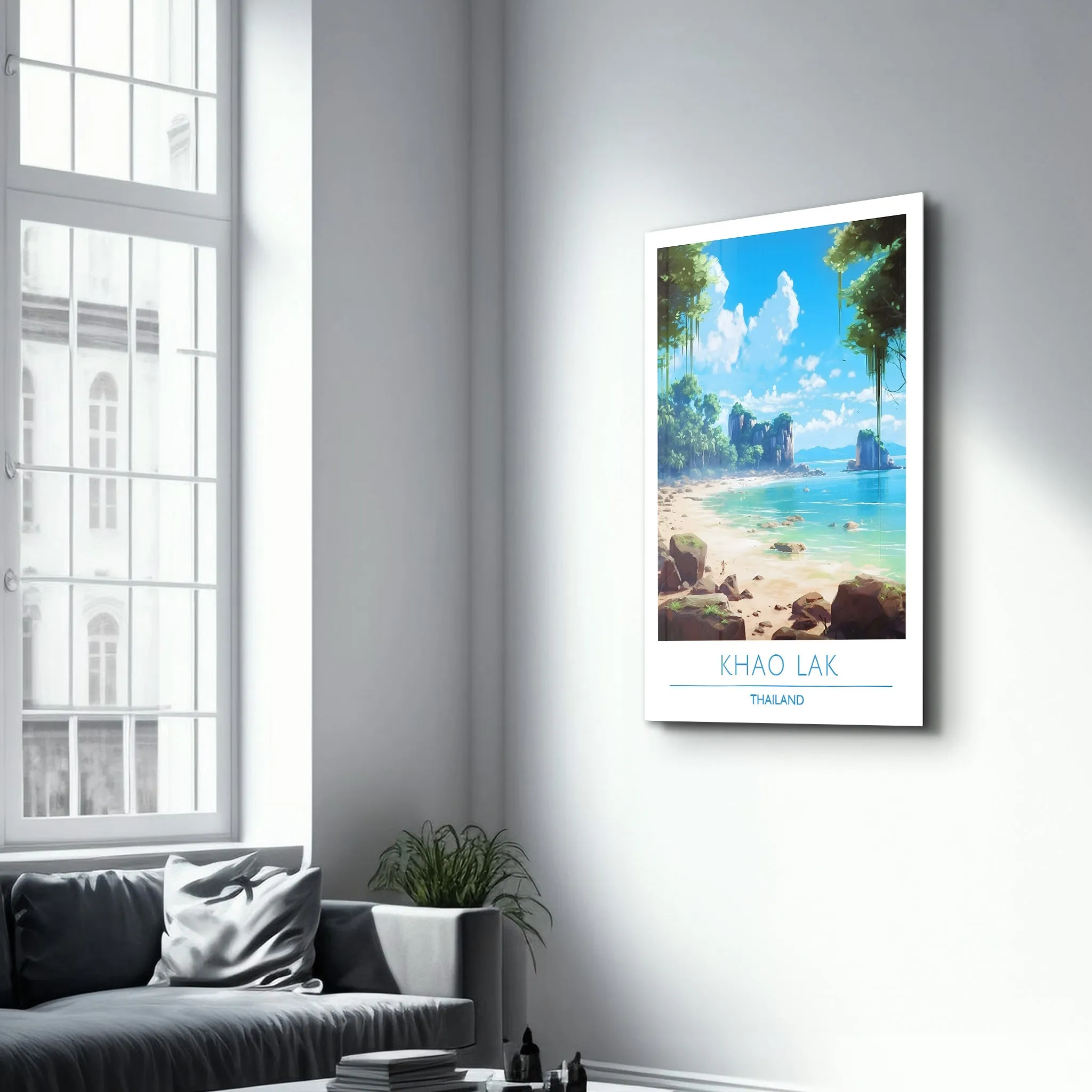 Khao Lak Thailand-Travel Posters | Glass Wall Art