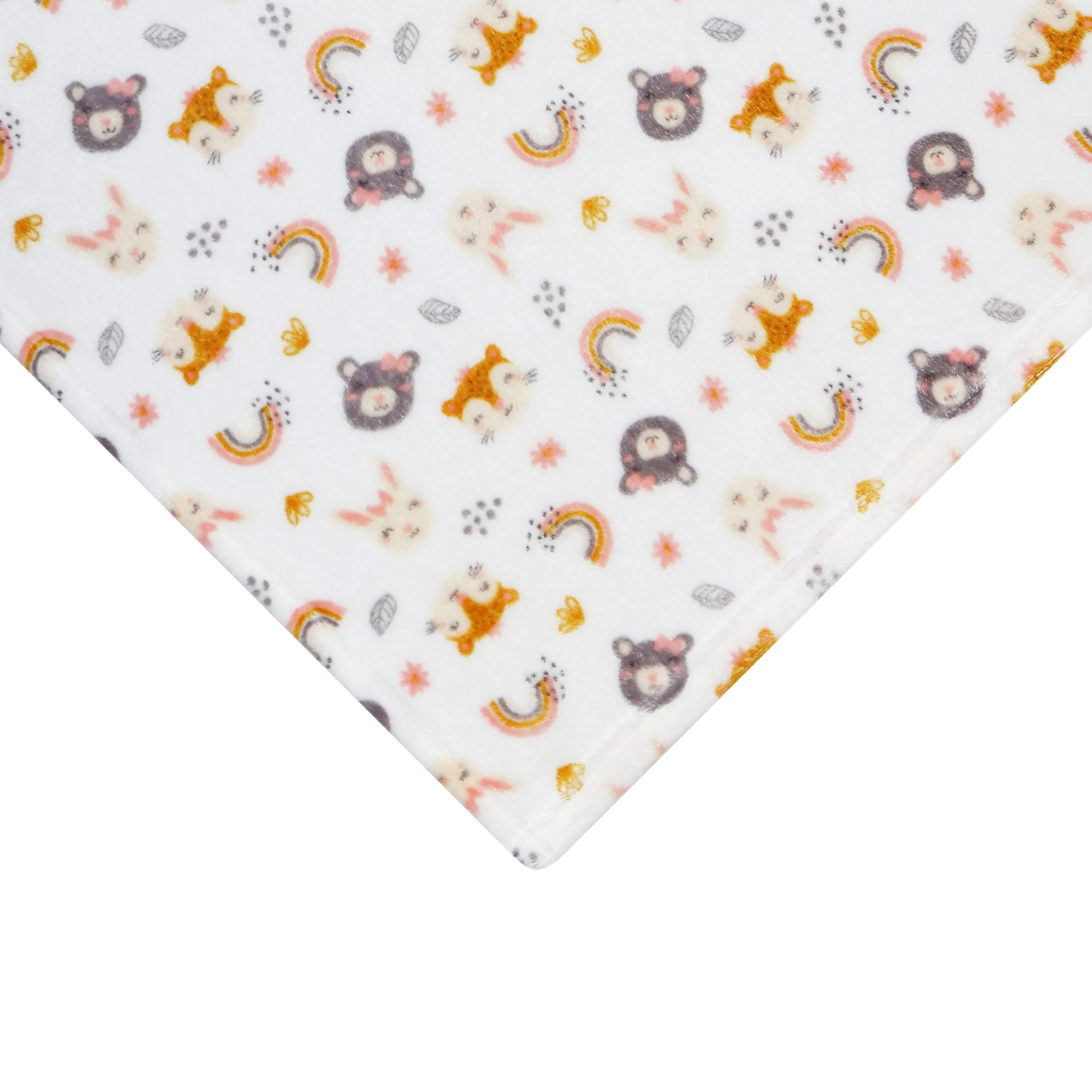 Large Ultra Soft Gender Neutral Fleece Baby Blanket for Boys and Girls - Bears