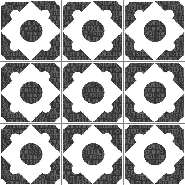 Luxley Tile Stencil