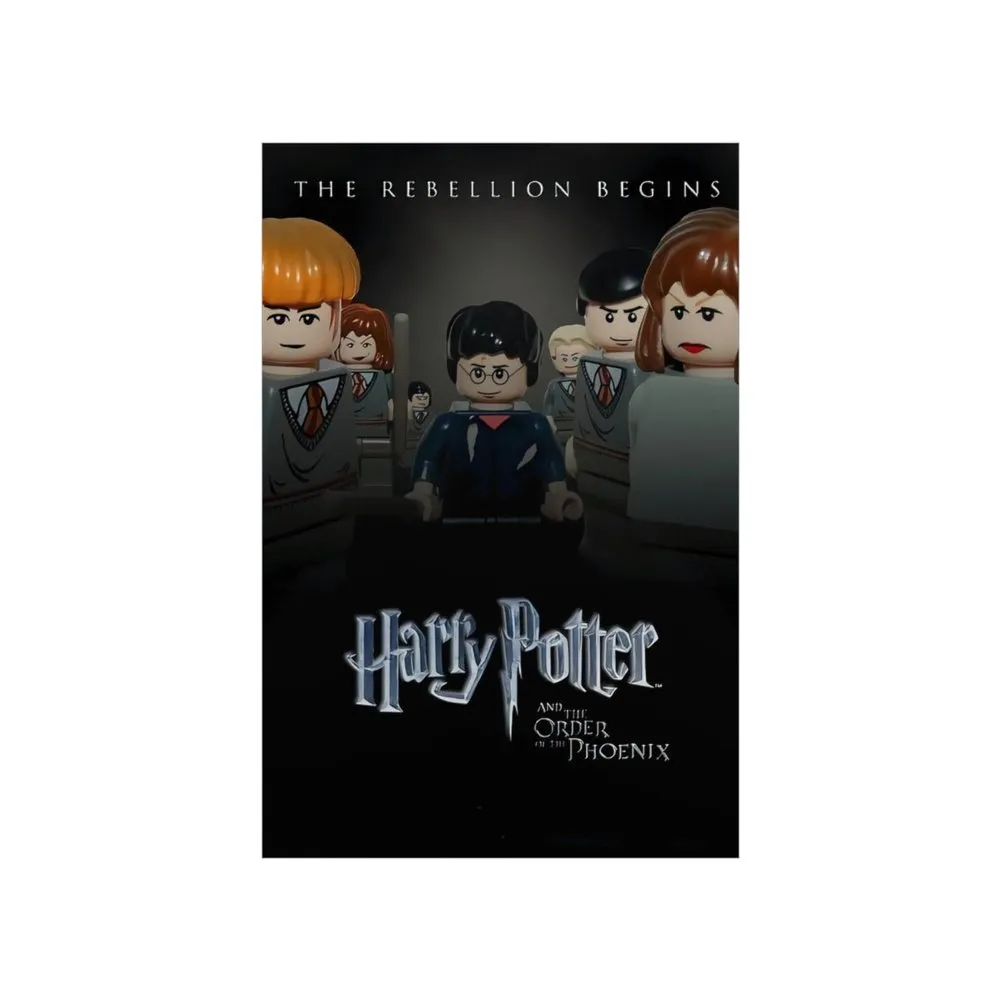 MOC  Compatible  Harry Potter v1  Movie Wall Art POSTER ONLY