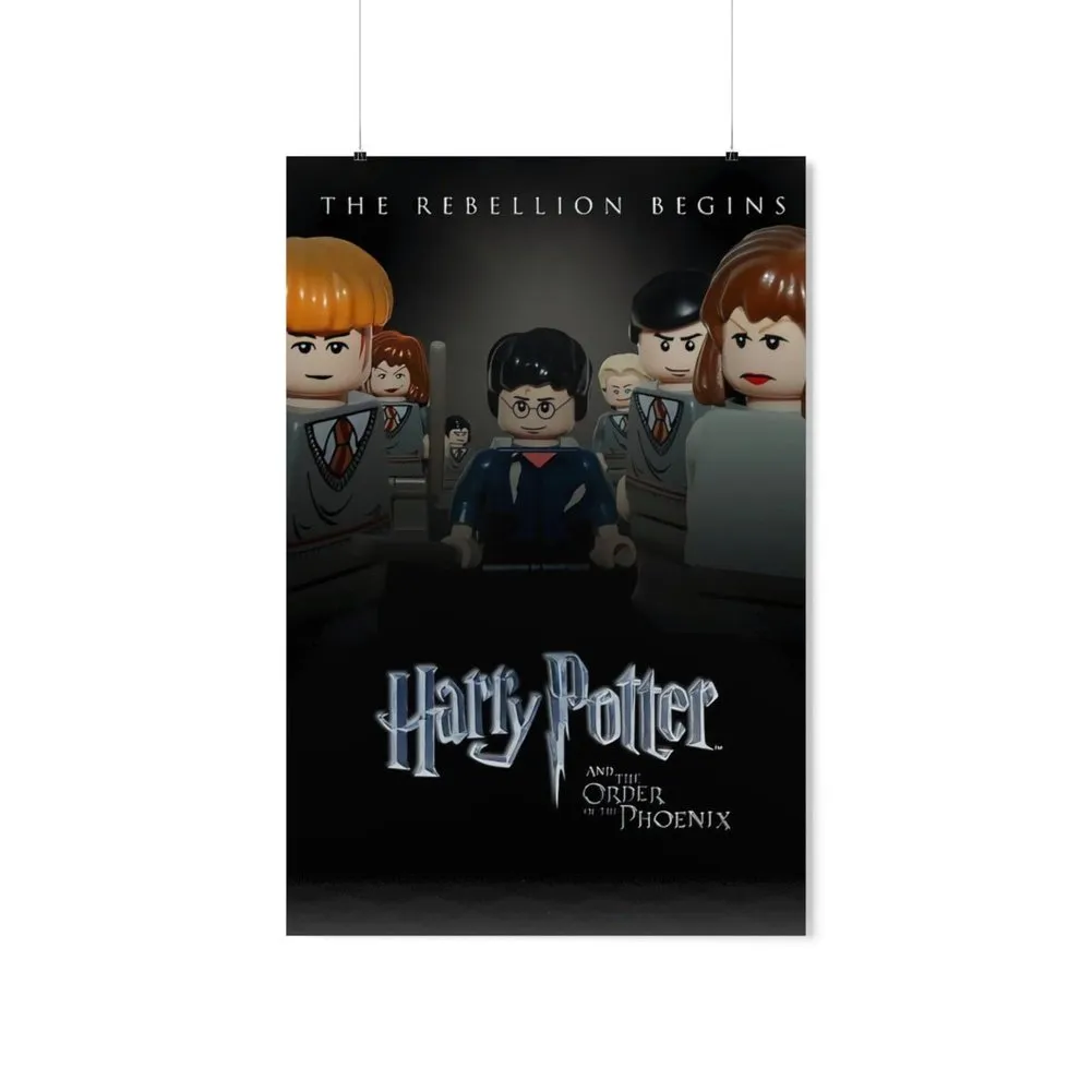 MOC  Compatible  Harry Potter v1  Movie Wall Art POSTER ONLY