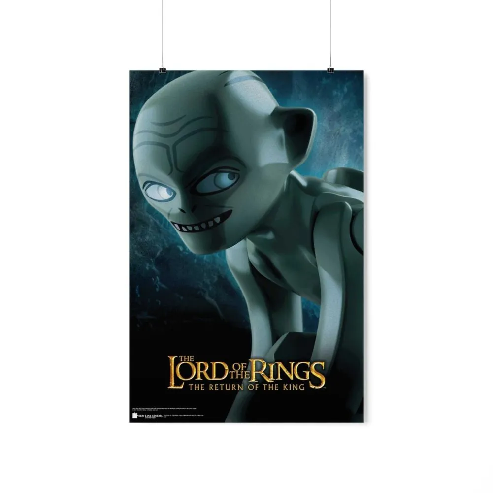 MOC  Compatible  Lord of The Rings  Movie Wall Art POSTER ONLY