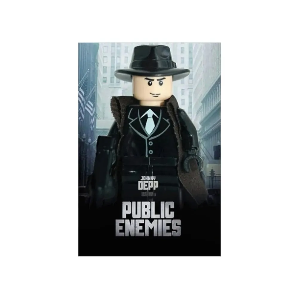 MOC  Compatible  Public Enemies  Movie Wall Art POSTER ONLY