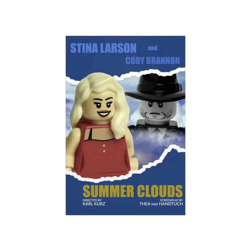 MOC  Compatible  Summer Clouds  Movie Wall Art POSTER ONLY