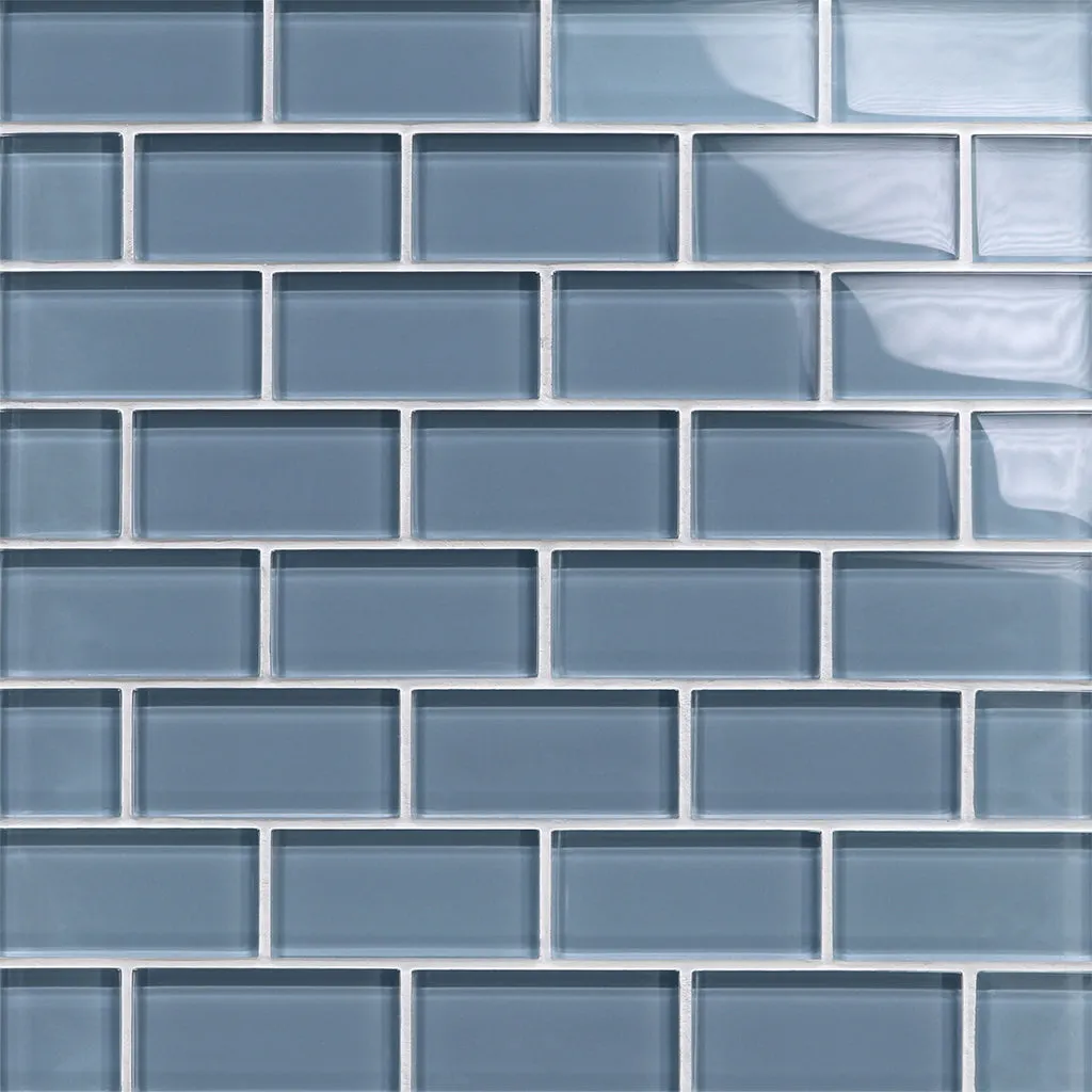 Morning Sky Natural, 1-1/2" x 3" - Glass Tile