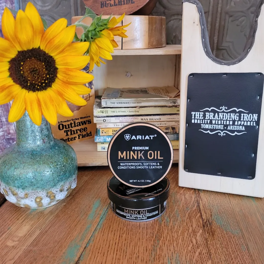 "Solid Mink Oil" by Ariat     A27010