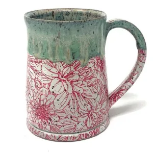 Red Dahlia Mug