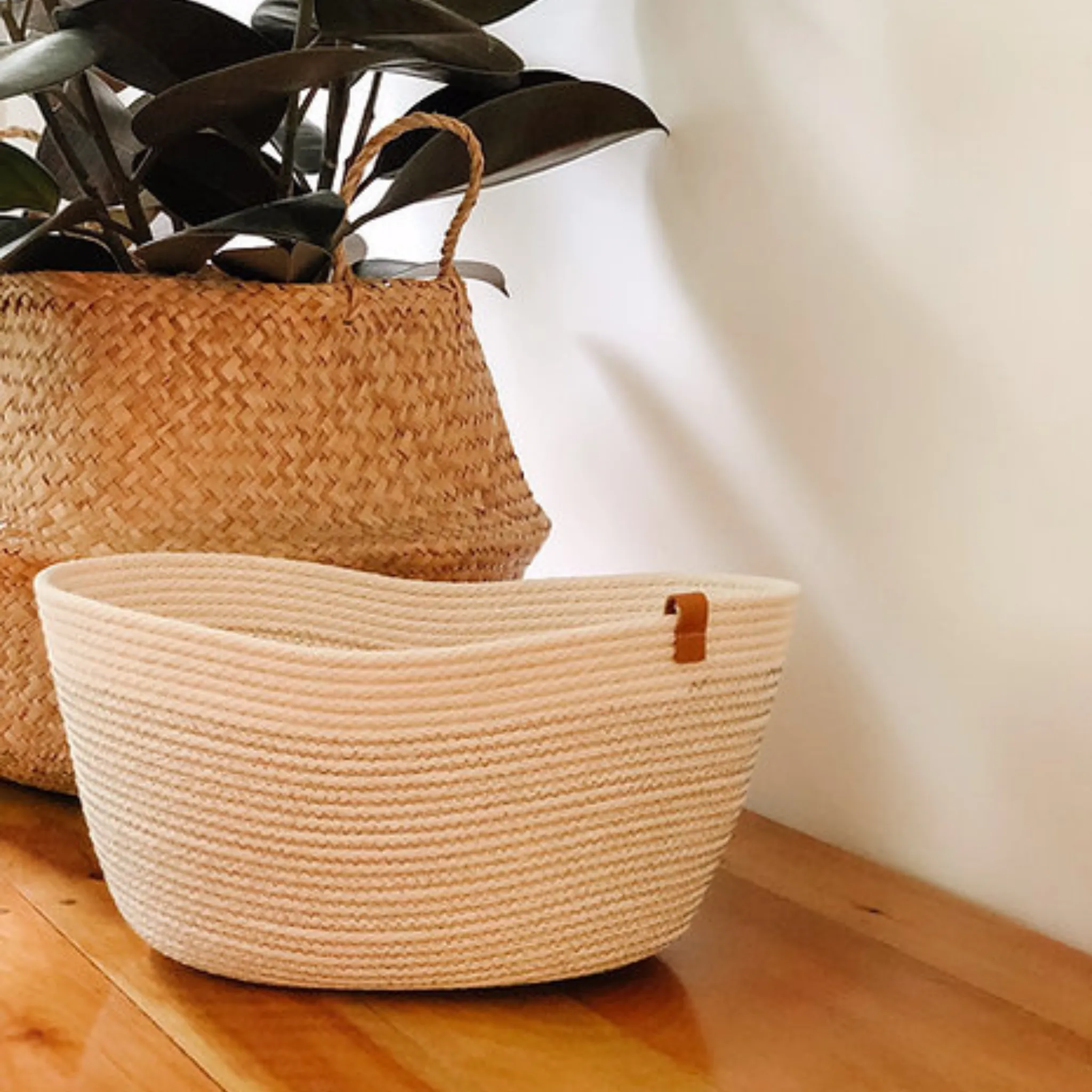 Rope Woven Handmade Basket