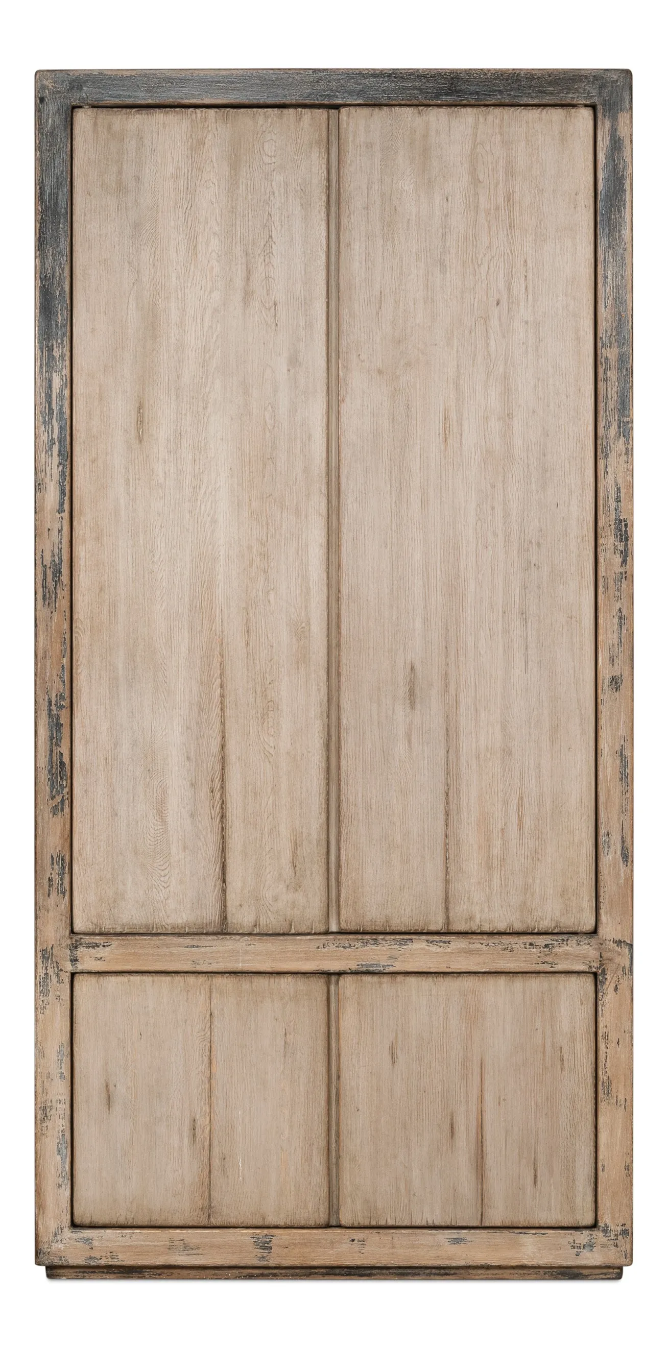 Sarreid - Chamonix Tall Cupboard - Grey - Transitional