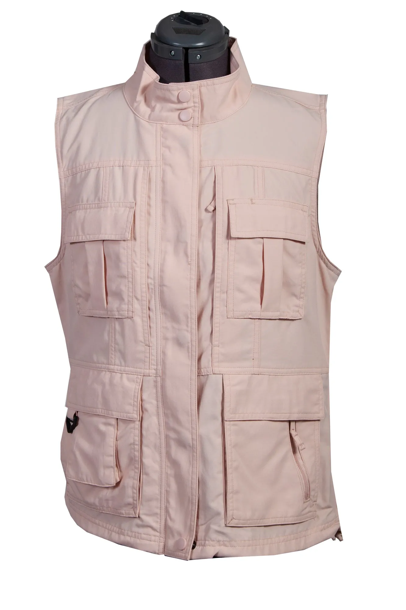 Scully Womens Rose Nylon Petite Pocket Vest