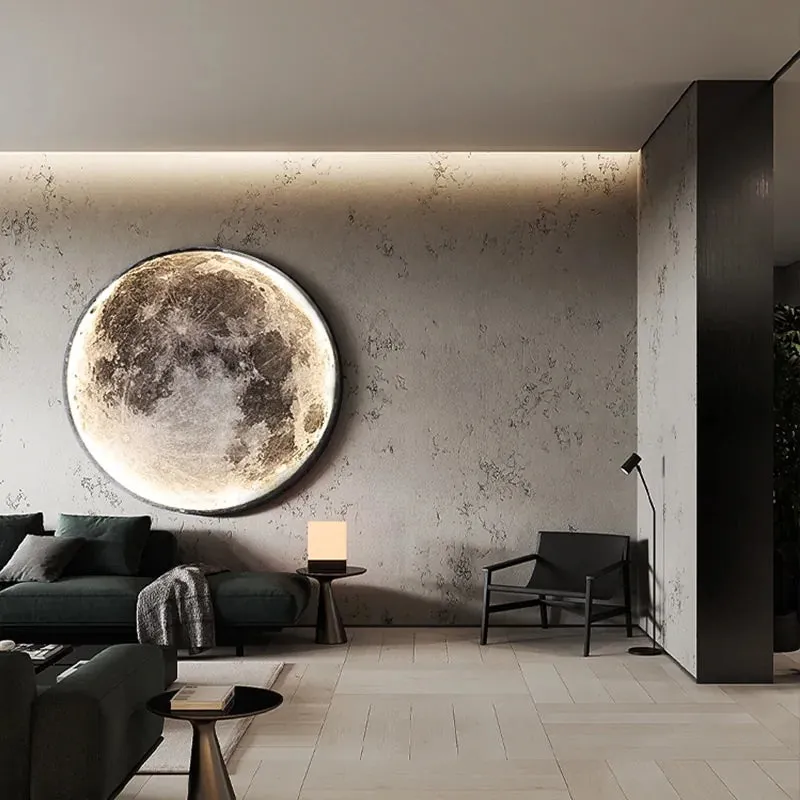 Sharu Bliss Moon LED Wall Light - Celestial Home Decor for a Soothing Ambiance