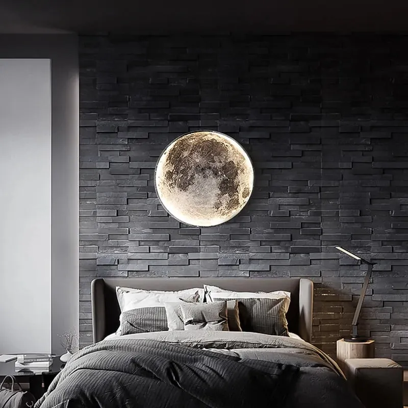 Sharu Bliss Moon LED Wall Light - Celestial Home Decor for a Soothing Ambiance