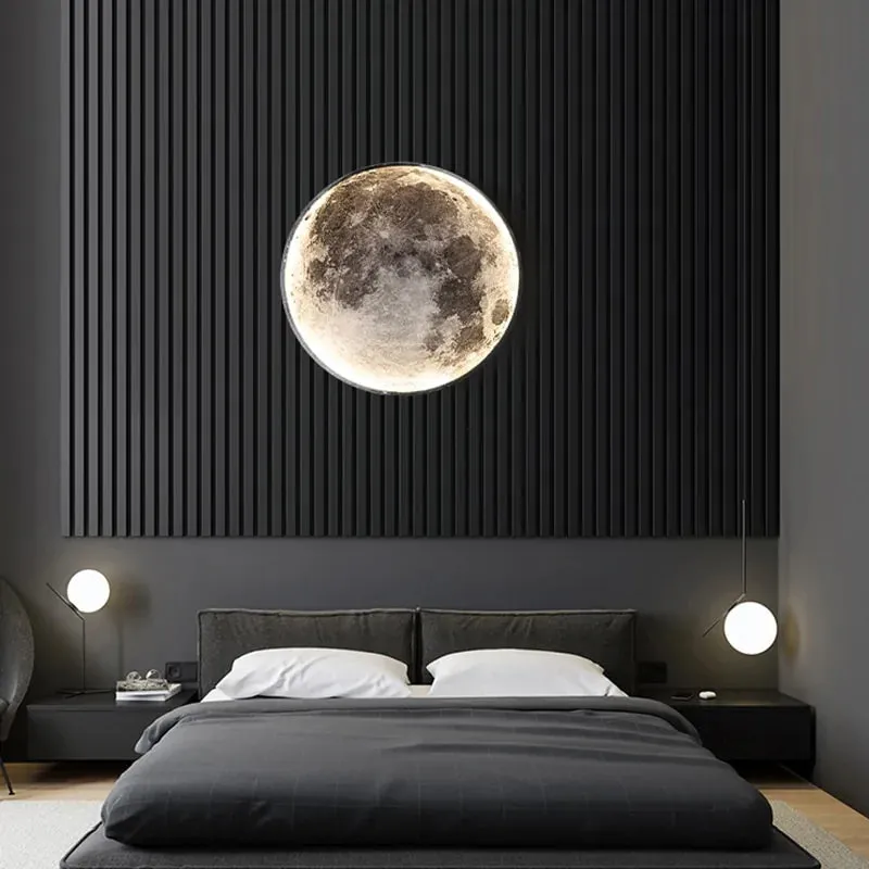 Sharu Bliss Moon LED Wall Light - Celestial Home Decor for a Soothing Ambiance