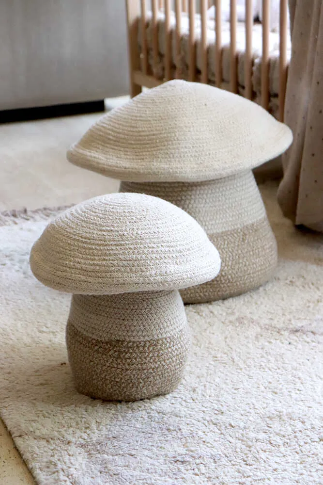 STORAGE HANDMADE BASKET MUSHROOM