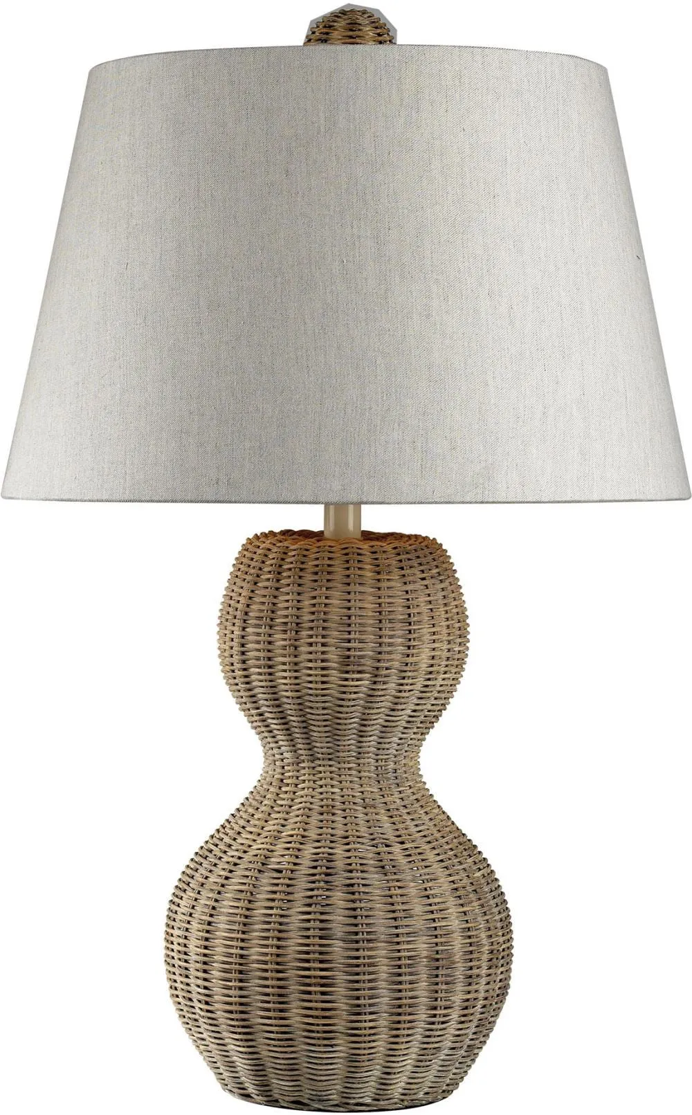 Sycamore Hill Rattan Table Lamp In Light Natural Finish