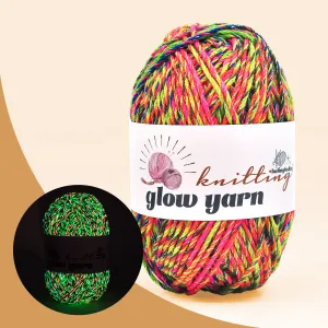 Tropical Fiesta Acrylic Yarn – Vibrant Rainbow Yarn for Christmas